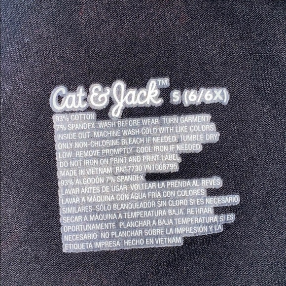 Cat & Jack Set of 2 Valentine’s Day Leggings - Picture 5 of 7